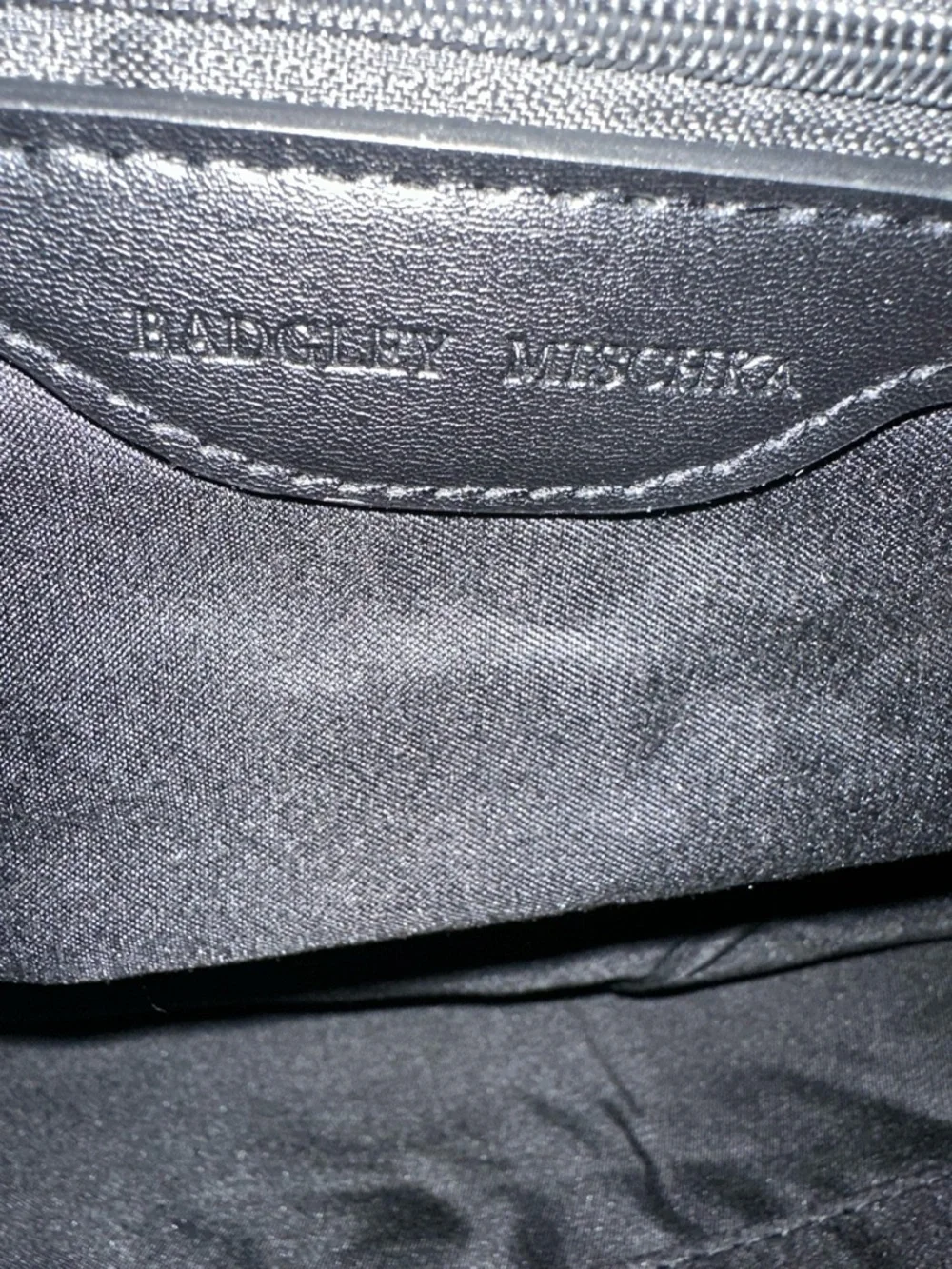Badgley Mischka Black Quilted Chain Strap Tote Bag NWT Quiet Luxury